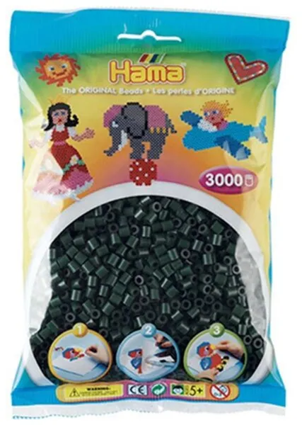 HAMA Midi Helmet 3000 kpl Tummanvihreä - 0128