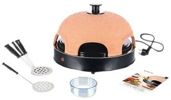 Emerio PO-115984 Pizzarette - pizzauuni - terrakotan oranssi